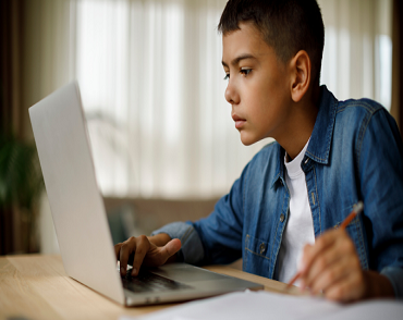 تاثیر آموزش آنلاین بر روند درس خواندن دانش آموزان ابتدایی